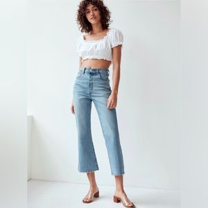 Levi's Blue Flare Wide Leg Jeans